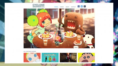 画像：Webサイトリニューアル制作/サイクロングラフィックス