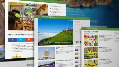 画像：キュレーションメディア制作「TripAdvisor Gallery」