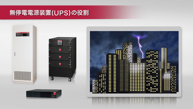 画像：製品紹介動画制作「UPS（無停電電源装置）」/山洋電気